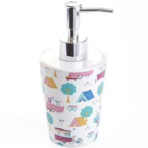 Glamper Ceramic Soap Lotion Pump Dispenser Bath Glamorous Camping Trailers